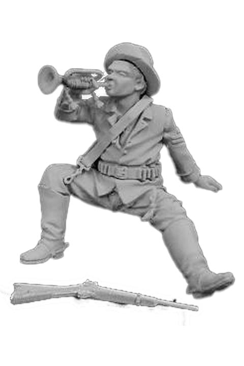 Soldado de Caballería trompeta