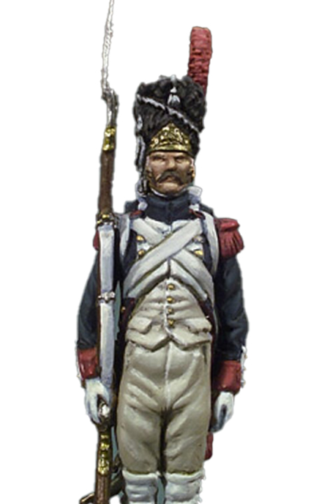 Soldado Granadero de la Guardia ,1810. Firmes. <b>(3 UNIDADES)</b>