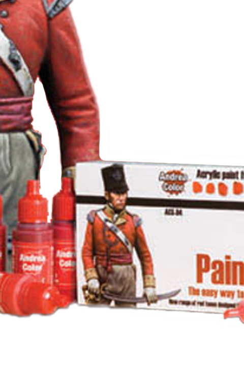 Red Paint Set