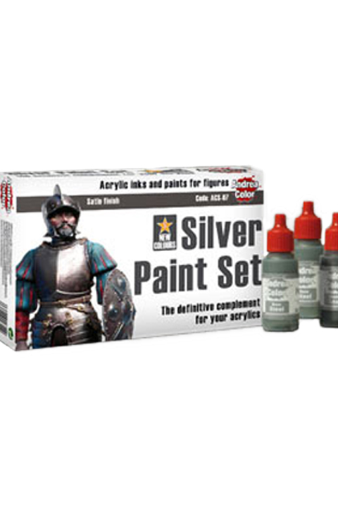 Silver Paint Set