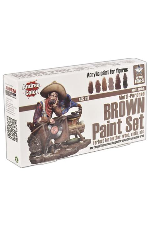 Brown Paint Set