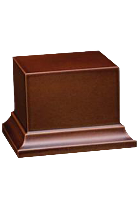 Wooden Base Brown, 50x50x50mm