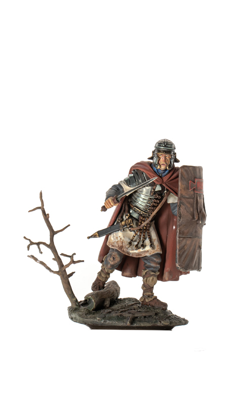 Details about   Tin soldier Roman Legionnaire 90 mm figure 