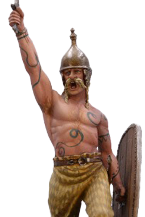 Celtic Warrior, 1st. Century B.C.