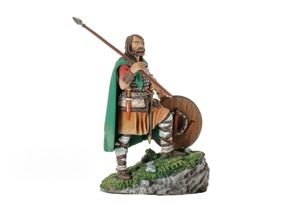 Tin Soldiers 54mm 54-13 Welsh chieftain 1270