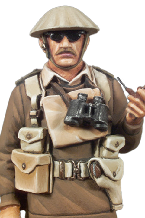 Capitán inglés (Libia, 1940)